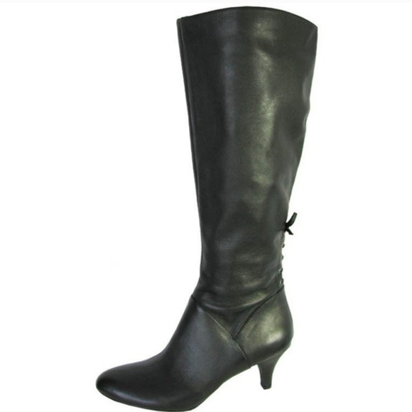 NATUALIZER- KNEE HIGH LEATHER BOOTS - Picture 1 of 10